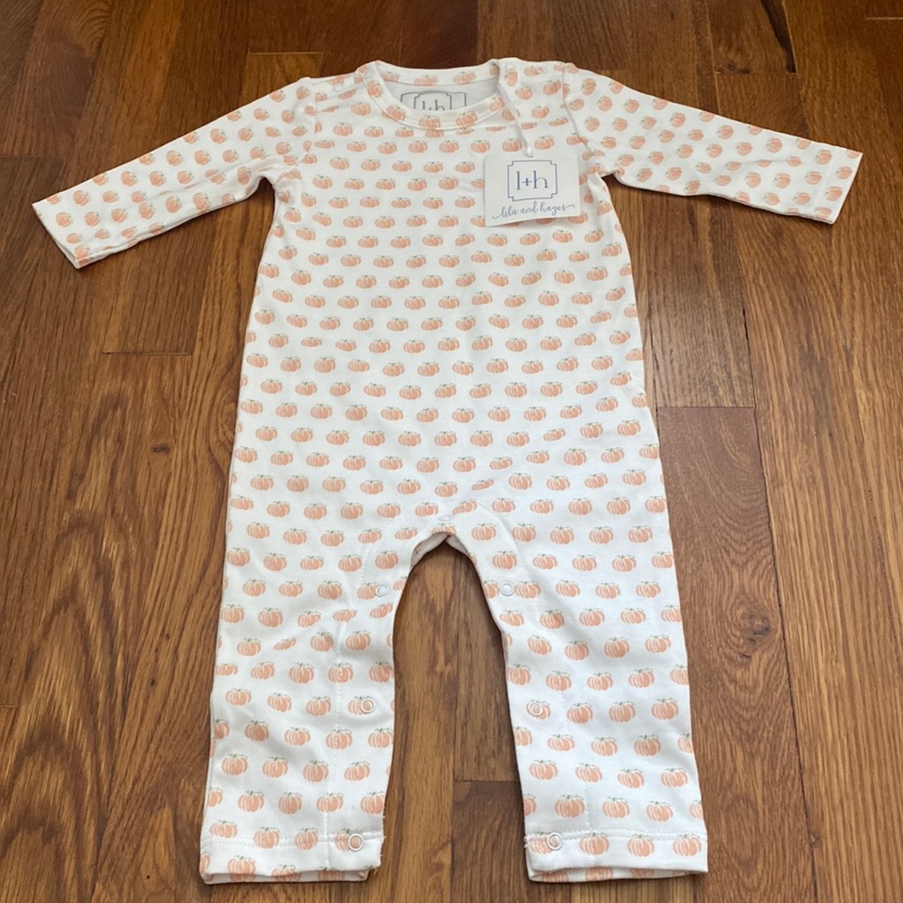 Pumpkin PJ Onsie